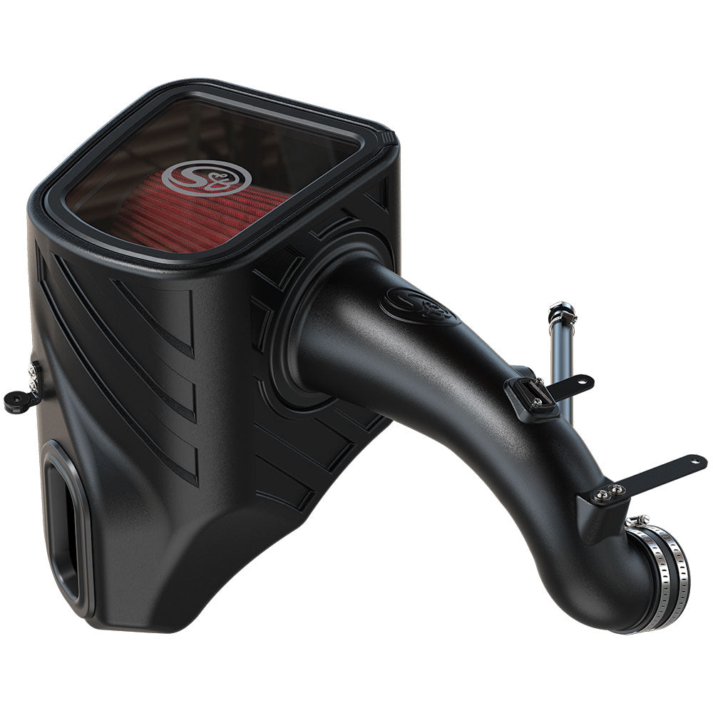 Cold-Air-Intake-For-20-22-SilveradoSierra-25003500-6.6L-With-Cotton-Cleanable-Filter-SB