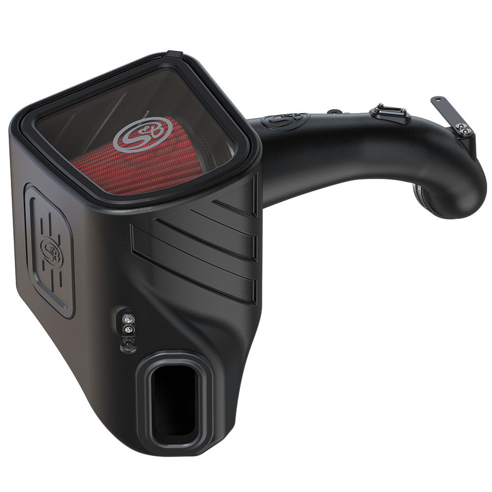 Cold-Air-Intake-For-20-22-SilveradoSierra-25003500-6.6L-With-Cotton-Cleanable-Filter-SB