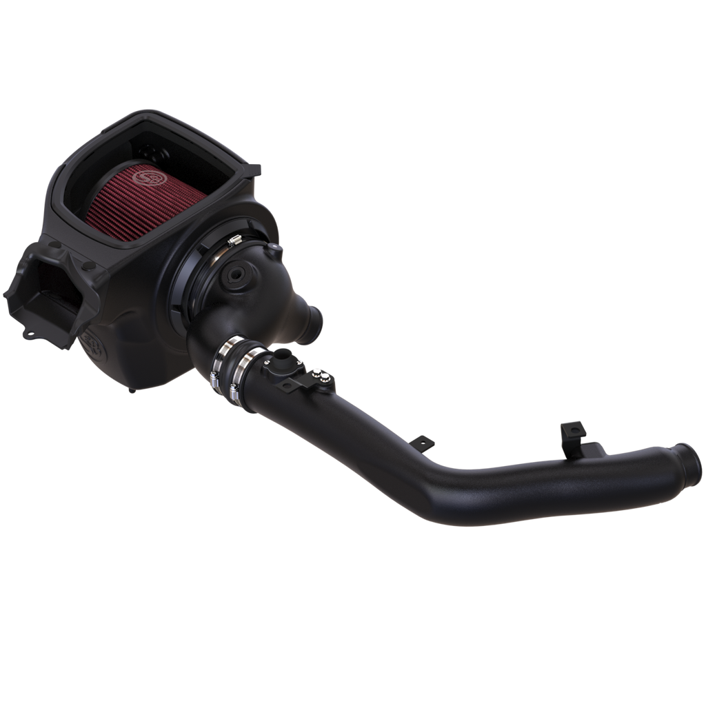 Cold-Air-Intake-For-21-23-Ford-Bronco-2.7L-Cotton-Cleanable-Filter-Sb