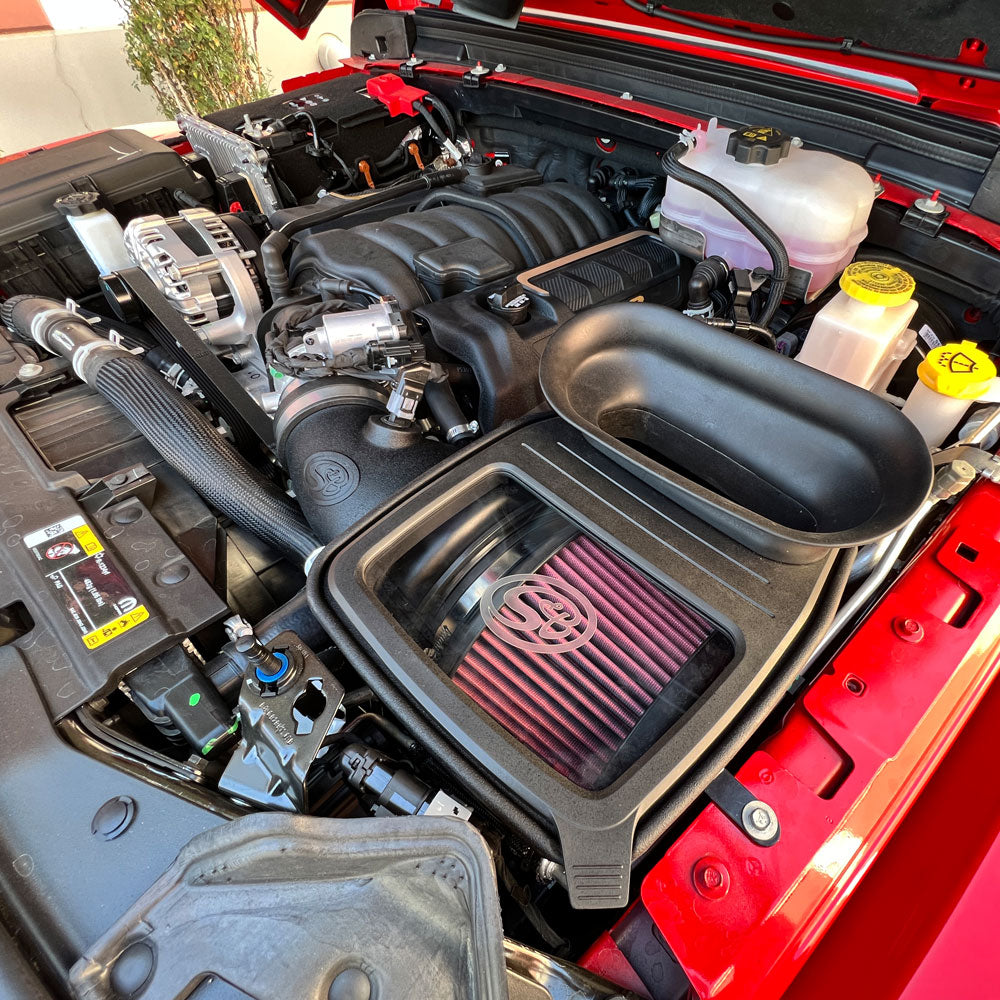 Cold-Air-Intake-For21-22-Jeep-Wrangler-392-6.4L-Cotton-Cleanable-Red-SB