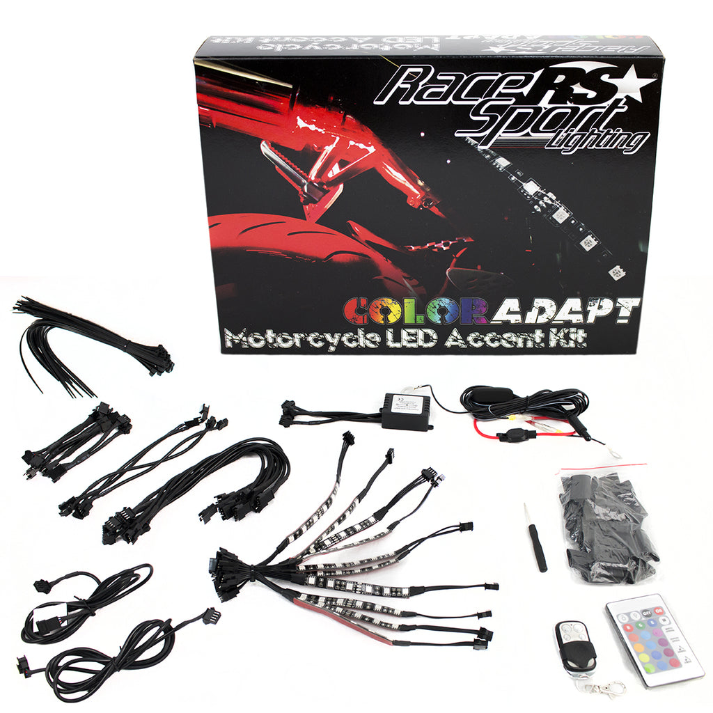 Coloradapt-Adaptive-Rgb-Led-Weatherproof-Motorcycle-Kit