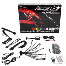 Load image into Gallery viewer, Coloradapt-Adaptive-Rgb-Led-Weatherproof-Motorcycle-Kit