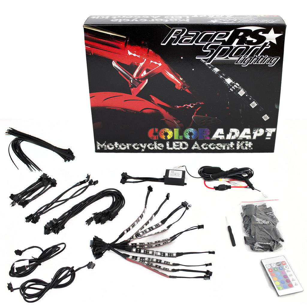 Coloradapt-Adaptive-Rgb-Led-Weatherproof-Motorcycle-Kit