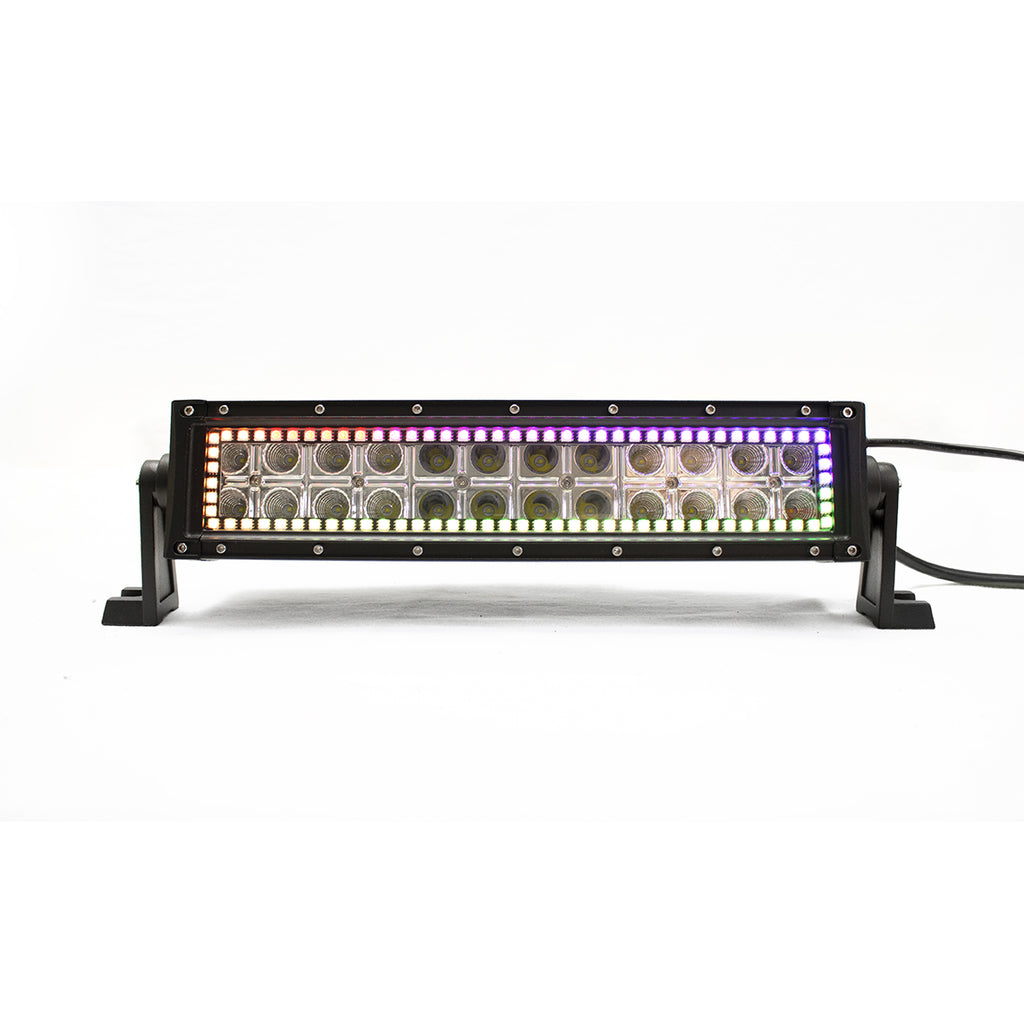 Coloradapt-Series-14In-72W4,680Lm-Rgb-Led-Light-Bars-W-Chasing