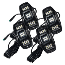Load image into Gallery viewer, Colorshift-Rgb-W-Underbody-Wheel-Well-Rock-Light-Kit-(4-Pcs)