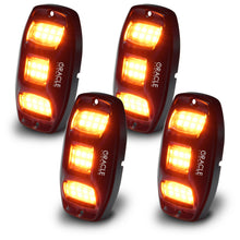 Load image into Gallery viewer, Colorshift-Rgb-W-Underbody-Wheel-Well-Rock-Light-Kit-(4-Pcs)