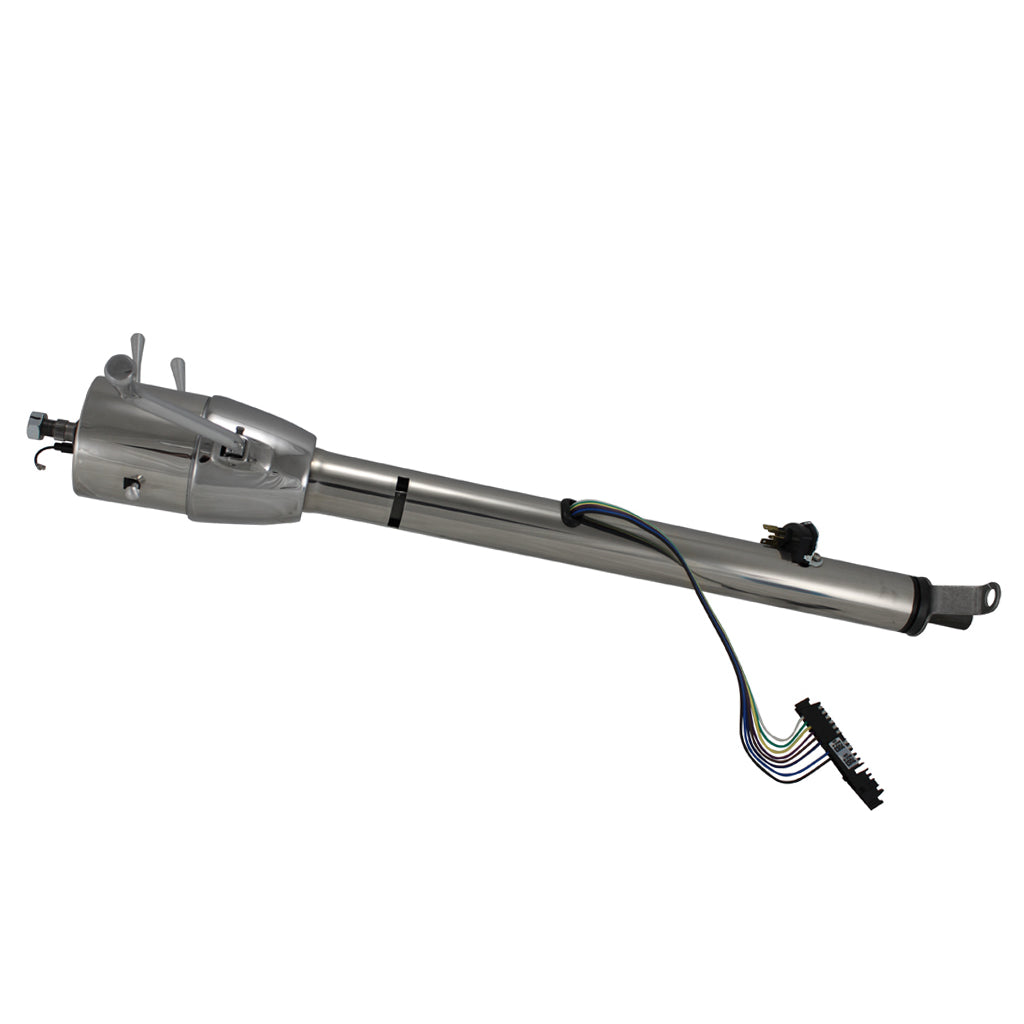 Columnshift-Tilt-1955-1956-Chevy-WNeutral-Switch-And-Ind-Collapsible-Polishd