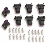 Holley 534-112 Commander 950 Multi-Point Fuel Injector Connector And Terminal