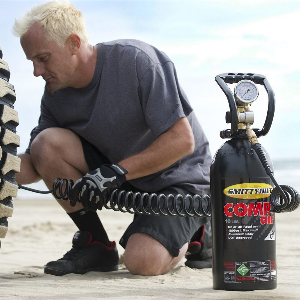 Comp-Air---Air-System-10Gal-C02-Tank-W-Regulator-And-Fittings