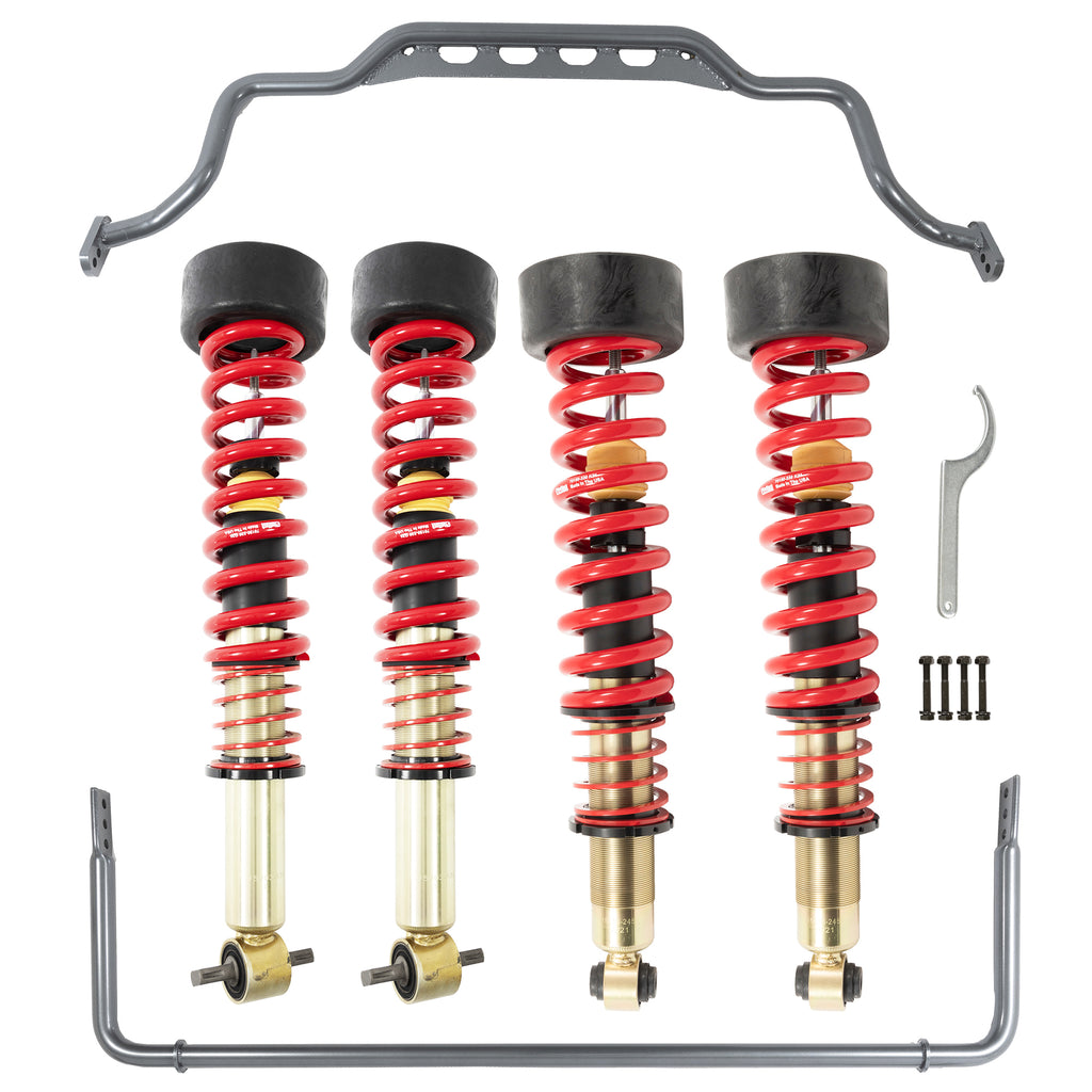 Complete-Kit-Inc.-Height-Adjustable-Coilovers-W-Swaybar-Set