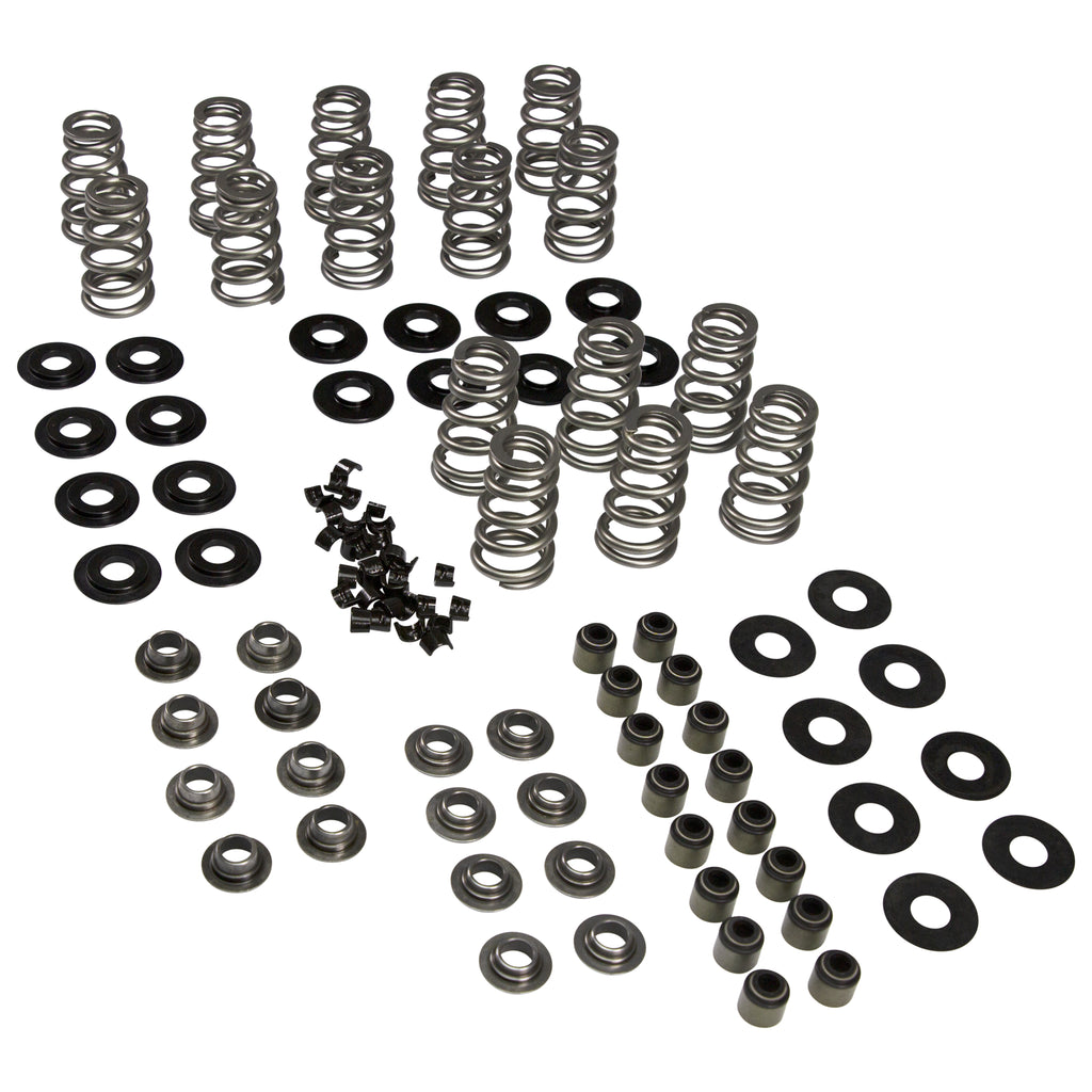 Conical-.625-Max-Lift-Valve-Spring-Kit-For-Gm-Gen-V-Lt4-W-Tool-Steel-Retainers