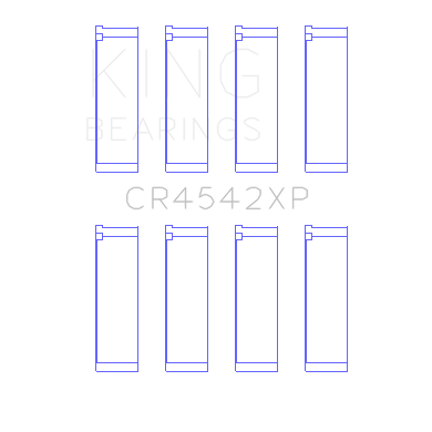 Connecting-Rod-Bearing-Set-For-Honda-K-Series-(Except-A3),-16V-2.0L,-2.3L,-2.4L