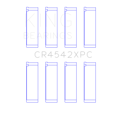 Connecting-Rod-Bearing-Set-For-Honda-K-Series-(Except-A3),-16V-2.0L,-2.3L,-2.4L