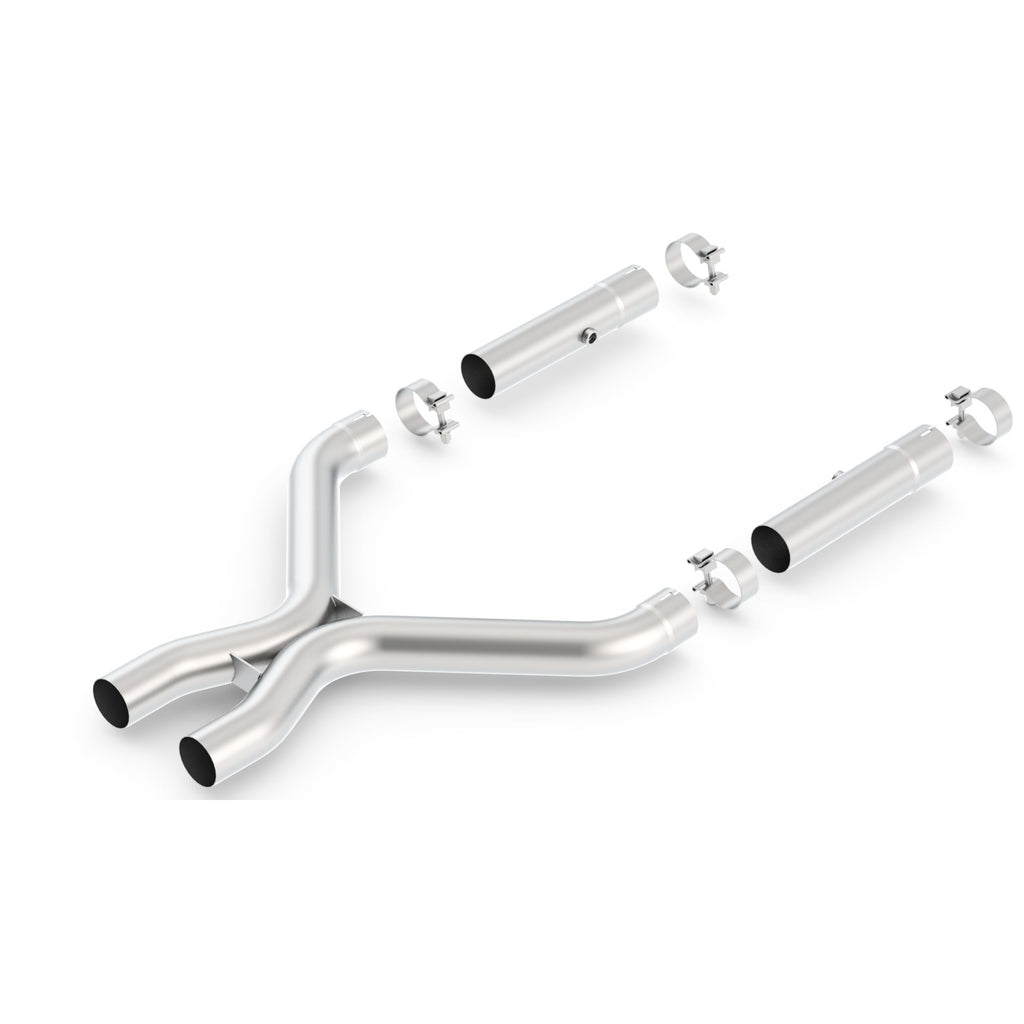 Connection-Pipes--Y-Pipe-2013-2014-Ford-Mustang-Shelby-Gt500-5.8L-V8-Manual-Transmission-Rear-Wheel-Drive-2-Door.-X-Pipe