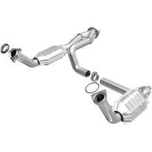 Load image into Gallery viewer, Conv-Df-02-06-Cadillac-Escalade--02-06-Chevy-Avalanche-5.3L-Dual-Conv-Y-Pipe-Assembly-2Wd