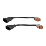 Diode Dynamics DD4077 Converts a DT-style plug to your factory connector size.