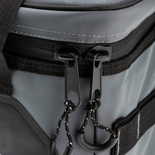 Load image into Gallery viewer, Cooler-Bag-Charcoal-W-Red-Highlights-15In-L-X-11In-W-X-9In-H-Holds-22-Cans
