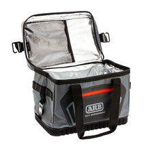 Load image into Gallery viewer, Cooler-Bag-Charcoal-W-Red-Highlights-15In-L-X-11In-W-X-9In-H-Holds-22-Cans
