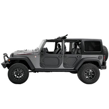 Load image into Gallery viewer, Core-Doors-07-18-Wrangler-Jk-Front-Upper-Doors-Black-Twill