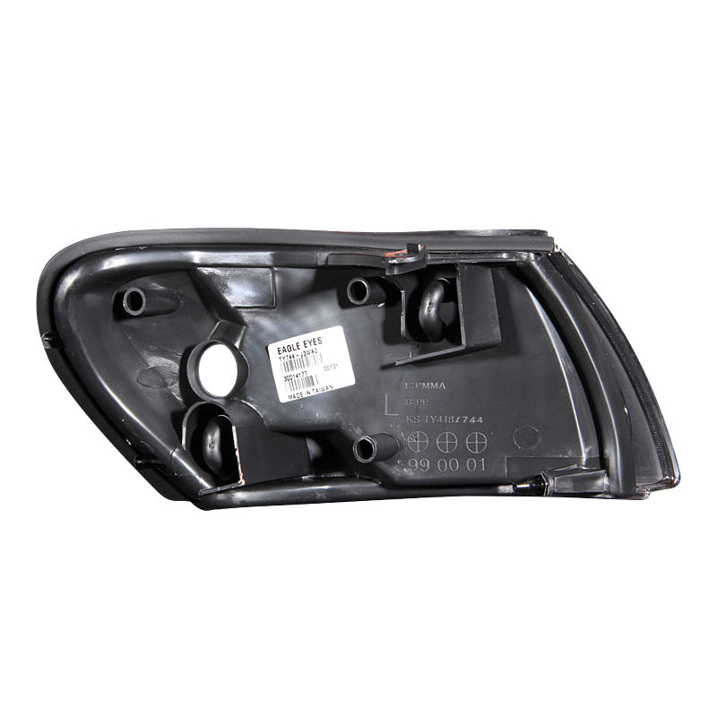 Corner-Lights-1993-1997-Toyota-Corolla-Euro-Corner-Lights-Black-W-Amber-Reflector