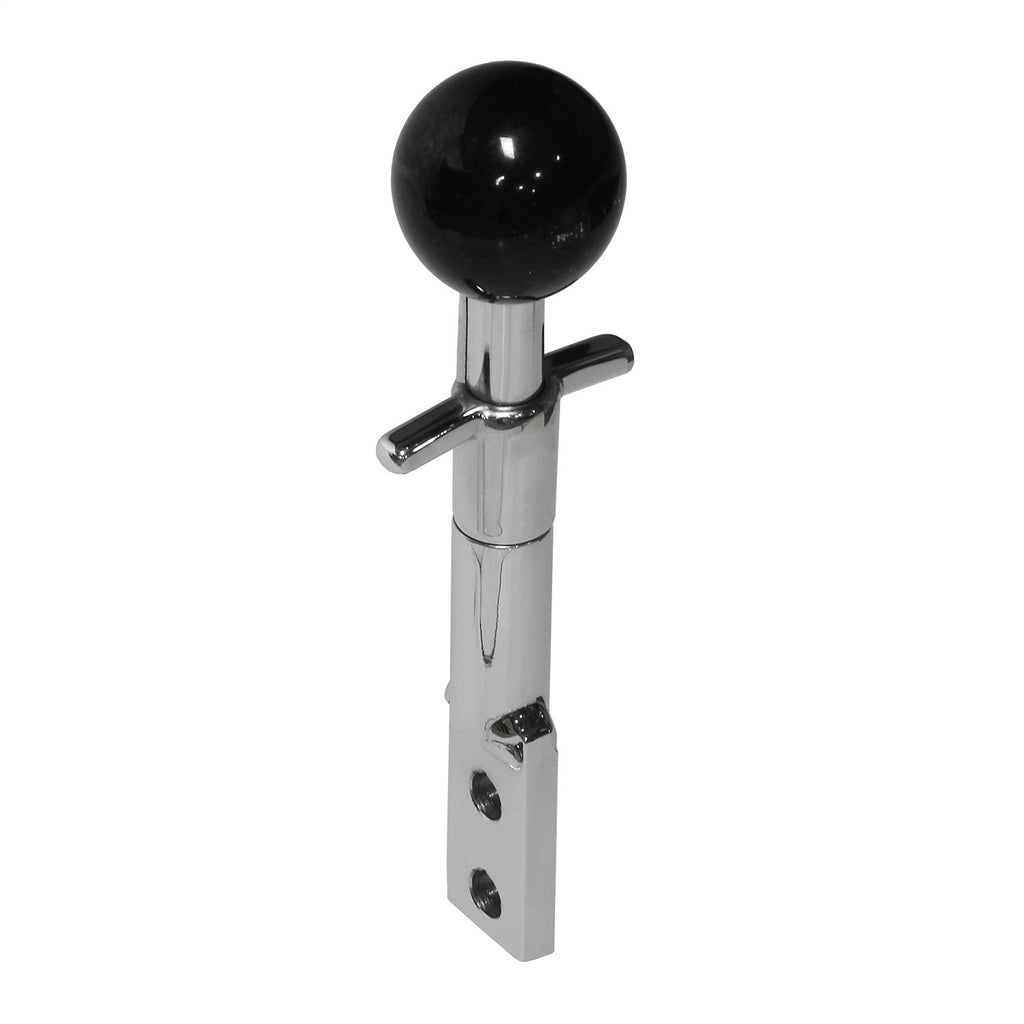 Corvette-Reproduction-Chrome-Shifter-Handle-W-Black-Chrome-Knob-For-68-1982-Co