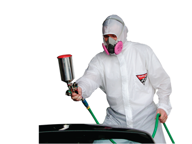 FBS _NOT_FOUND ProPlus Splash Gard Coverall, Nylon/Cotton - White