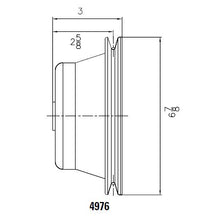 Load image into Gallery viewer, Crankshaft-Pulley---Chrome---Single-Groove