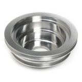 Trans-Dapt 8738 CRANKSHAFT PULLEY ALUMINUM BB CHEVY LWP POLISHED FINISH
