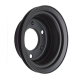 Trans-Dapt 8309 CRANKSHAFT Pulley; 1 Groove; 65-66 FORD 289; O.E. Water Pump- ASPHALT BLACK