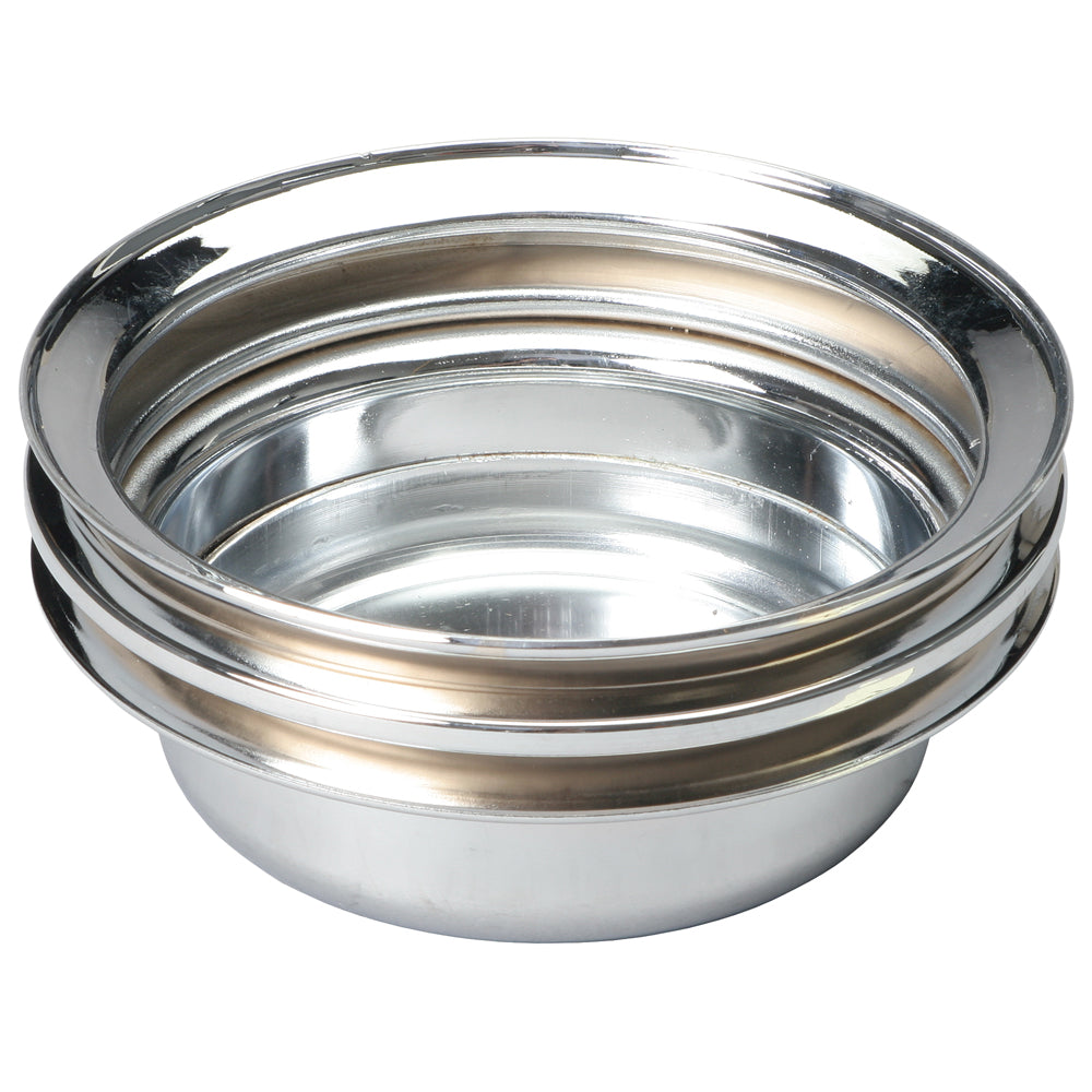 Crankshaft-Pulley;-2-Groove;-1965-1966-Ford-289;-O.E.-Water-Pump-Chrome