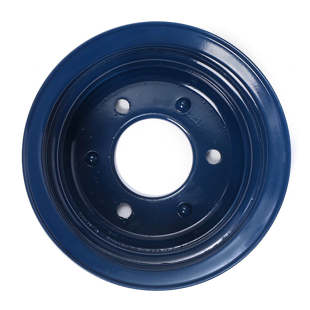 Crankshaft-Pulley;-2-Groove;-65-66-Ford-289;-O.E.-Water-Pump--Ford-Blue