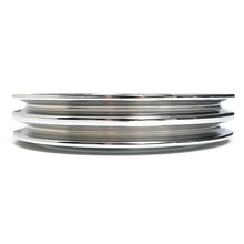 Load image into Gallery viewer, Crankshaft-Pulley;-2-Groove;-Chevrolet-396-454;-Short-Water-Pump-Chrome