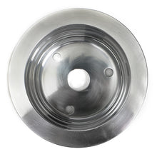 Load image into Gallery viewer, Crankshaft-Pulley;-3-Groove;-55-68-Chevrolet-283-350;-Long-WP--Pol.-Aluminum