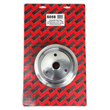Load image into Gallery viewer, Crankshaft-Pulley;-3-Groove;-55-68-Chevrolet-283-350;-Long-WP--Pol.-Aluminum