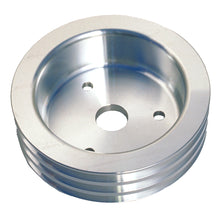 Load image into Gallery viewer, Crankshaft-Pulley;-3-Groove;-55-68-Chevrolet-396-454;-Short-WP--Pol.-Aluminum