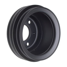 Load image into Gallery viewer, Crankshaft-Pulley;-3-Groove;-65-66-Ford-289;-O.E.-Water-Pump--Asphalt-Black