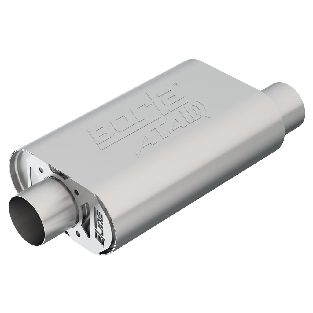 Cratemuffler-Sbc-Hot-350383-3-Inch-OffsetCenter-14In-X-4.35In-X-9In-Oval-Muffler