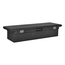 Load image into Gallery viewer, Crsovr--Lp-Sgl-Lid-Dia-Tread-Matte-Black-16-Gauge-Alum-72X19.25X13.5-Inch-Height