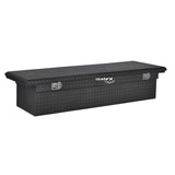 TRAILFX 120723 Crsovr- LP Sgl Lid Dia Tread Matte Black 16 Gauge Alum 72x19.25x13.5 Inch Height