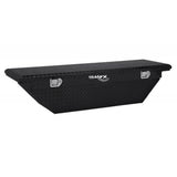 TRAILFX 120602 Crsovr Angled Sgl Lid Dia Tread Gloss Black Alum 60x19.25x13.5 W/Tray