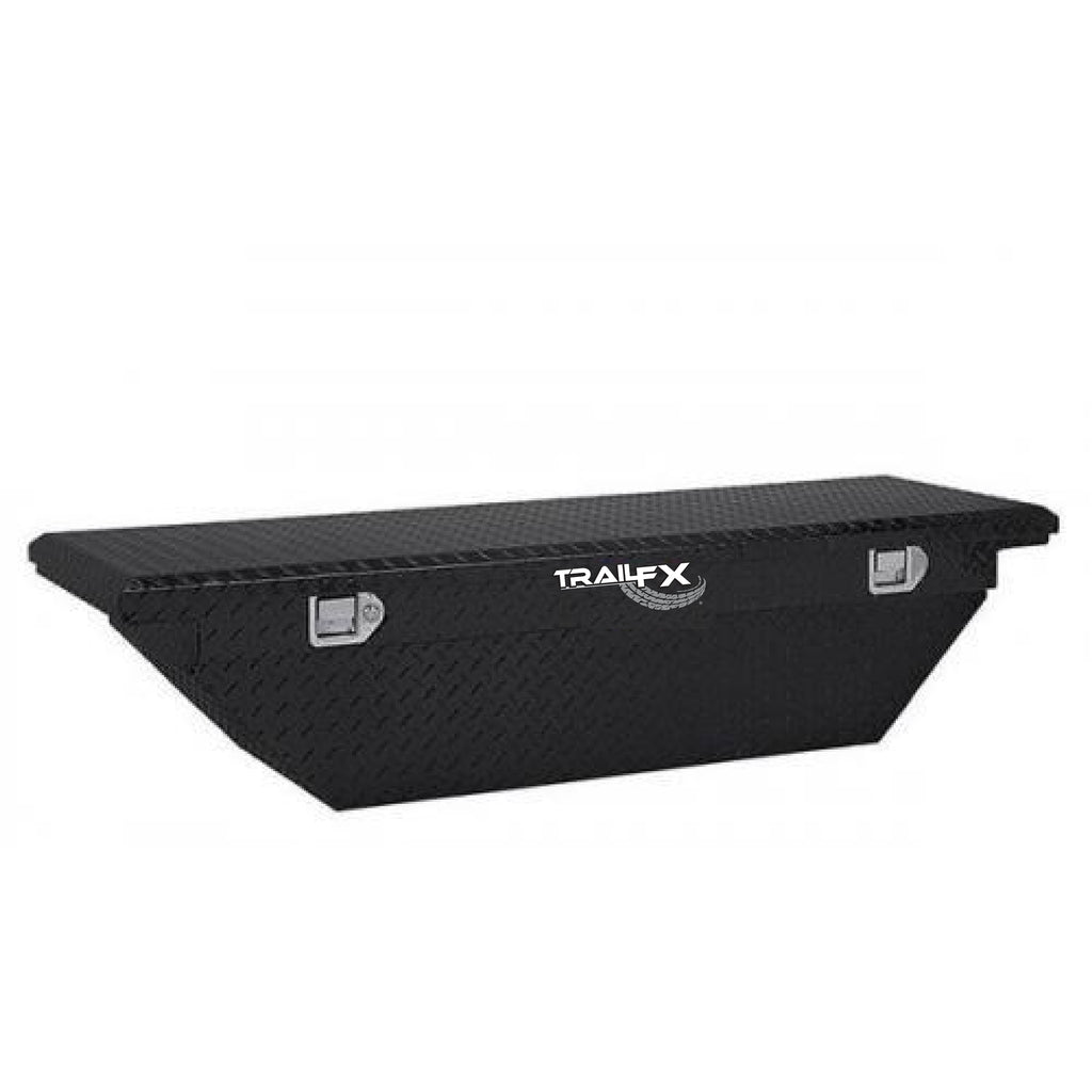 Crsovr-Angled-Sgl-Lid-Dia-Tread-Matte-Black-16-Gauge-Alum-63X19.25X13.5