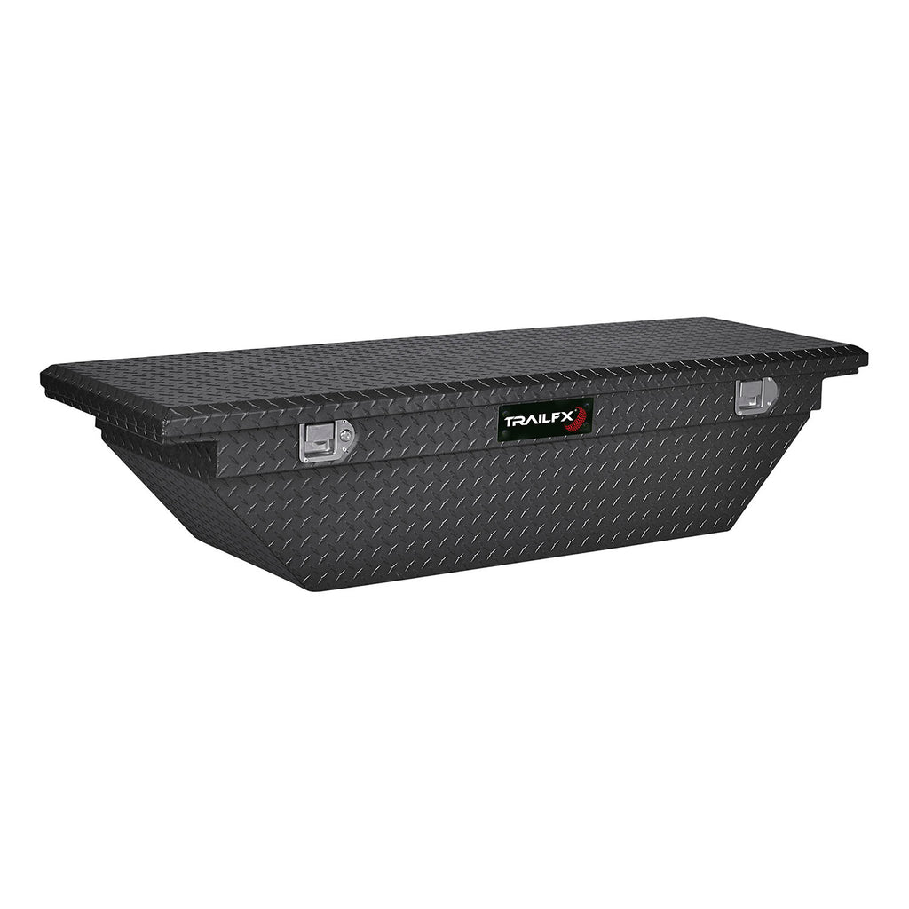 Crsovr-Angled-Sgl-Lid-Dia-Tread-Matte-Black-16-Gauge-Alum-63X19.25X13.5