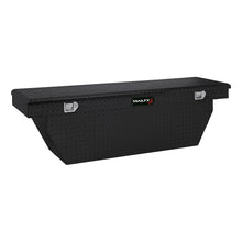 Load image into Gallery viewer, Crsovr-Deep-Sgl-Lid-Pwdr-Ctd-Black-16-Gauge-Alum-69X19.25X19.5-Cap-WTray