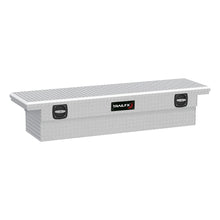 Load image into Gallery viewer, Crsovr-Low-Profile-Sgl-Lid-Dia-Tread-Bright-Alum-72X19.25X13.5-WO-Rail-On-Lid