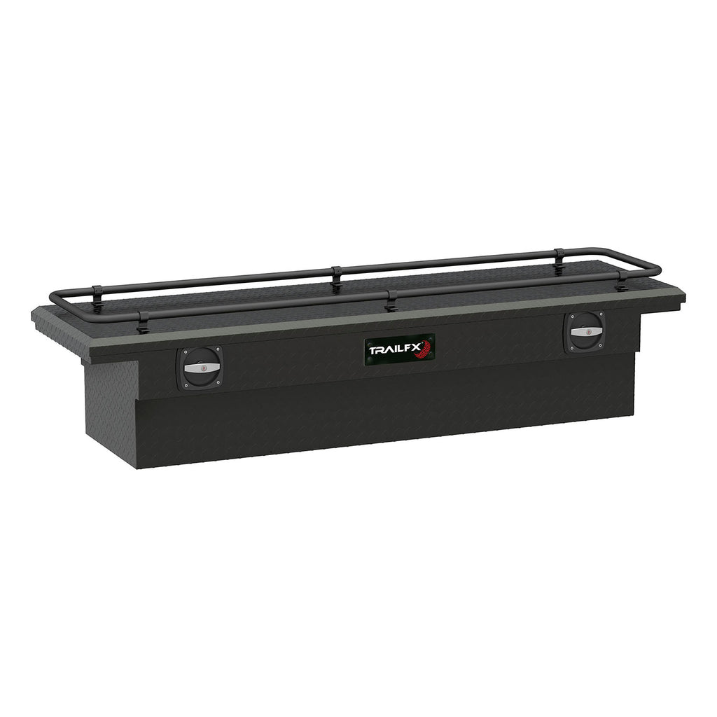 Crsovr-Low-Profile-Sgl-Lid-Dia-Tread-Mat-Black-Alum-69X19.25X13.5-WRail-On-Lid