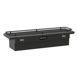 TRAILFX 120693CR Crsovr Low Profile Sgl Lid Dia Tread Mat Black Alum 69x19.25x13.5 W/Rail On Lid