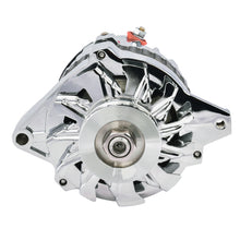 Load image into Gallery viewer, Cs130-Alternator;-160-Amp;-Gm-Cs130;-1-Wire;-Machined-Pulley;-Chrome;-100-New