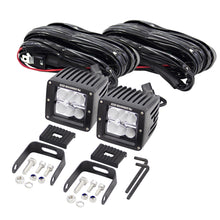 Load image into Gallery viewer, Cube-Lights-(Incl.-2---3In.-Led-Cube-LightsRelaySwitchWire-Harness)