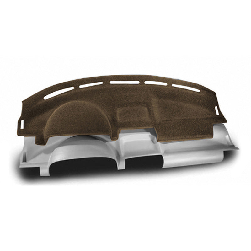Custom-Molded-Carpet-Dashboard-Covers---Tan,-Ford,Mustang,1994-1997