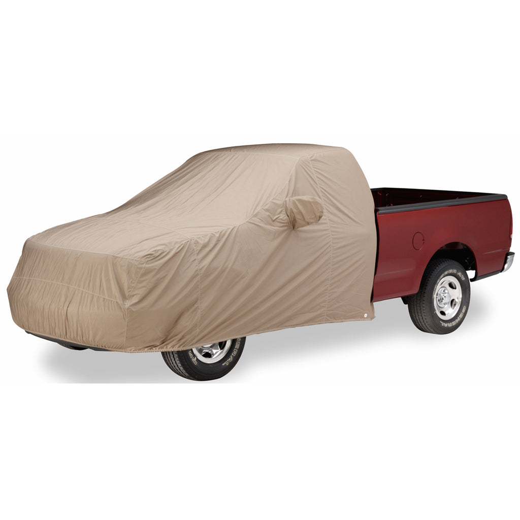 Custom-Sunbrella-Cab-Area-Truck-Cover---Gray